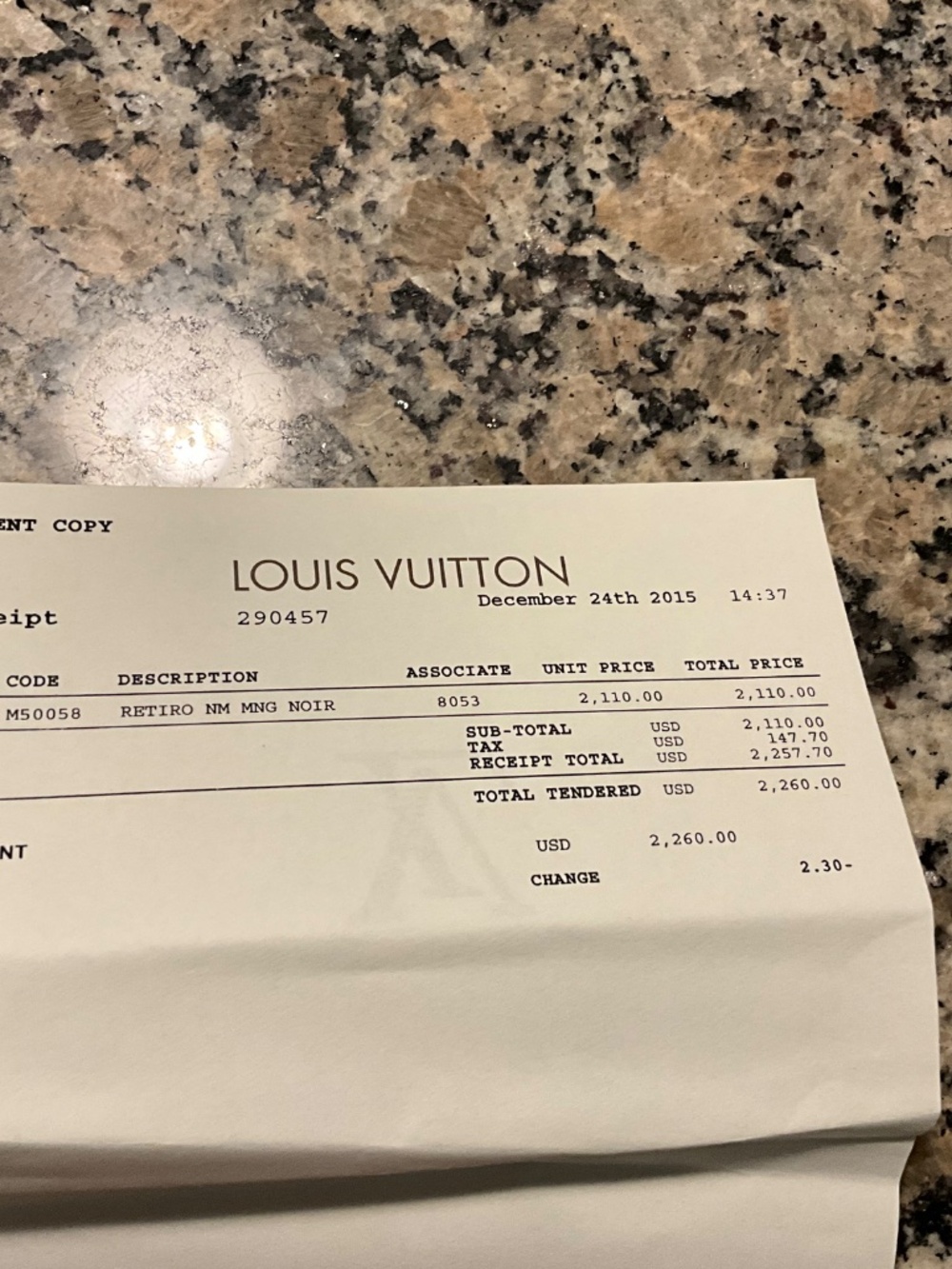 Louis Vuitton Retiro NM - Picture 9 of 10